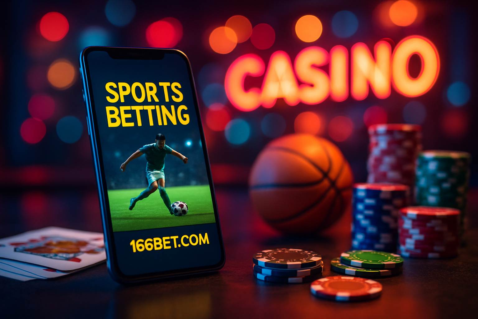 Aposte em apostas esportivas no cassino online 166BET.COM