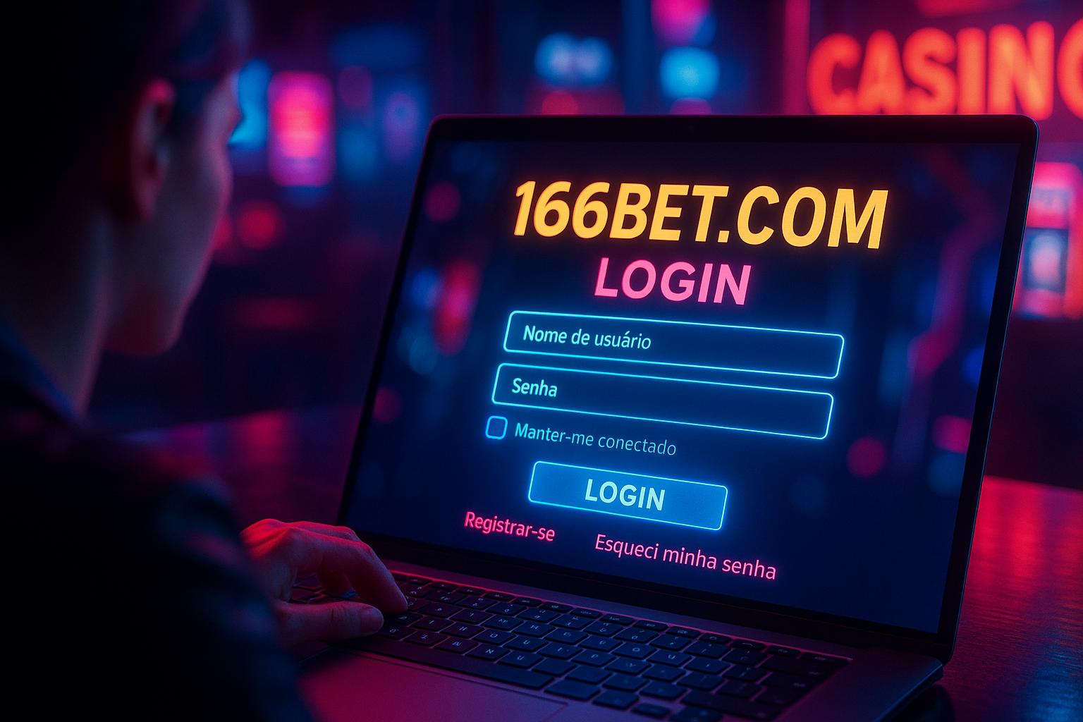 Criar uma nova Conta no plataforma 166BET.COM